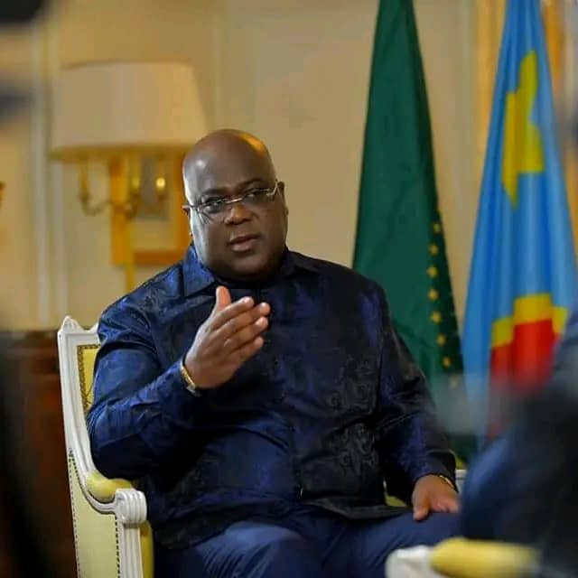 Le Président Félix Tshisekedi Tshilombo Se Dit Confiant Pour Sa ...