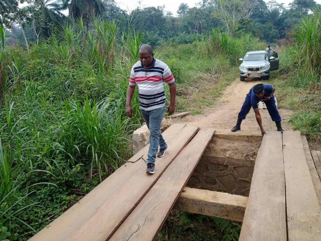 Dans le territoire de Lukula, l'honorable Guylain Panzu ne cesse de