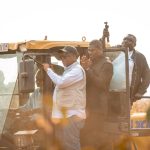 Coup d&rsquo;envoi des travaux de réhabilitation de la RN16 Kisantu-Kimvula: Grâce BILOLO entre encore un peu plus dans l&rsquo;histoire. 